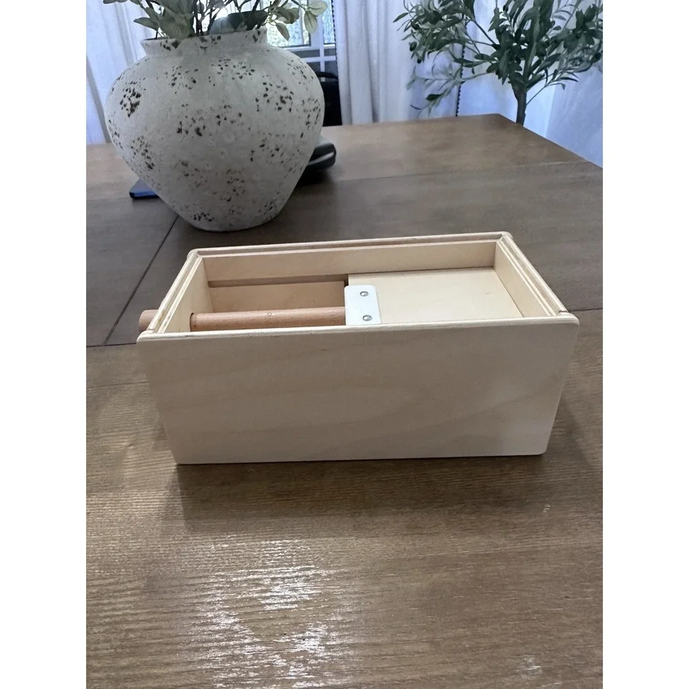 Lovevery Counting‎ Box Wooden  Developmental Baby Toy - Sliding Box